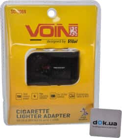 Розгалужувач прикурювача з USB Voin SC-2069