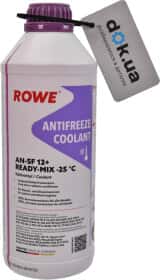 Готовый антифриз Rowe AN-SF 12+ Ready-Mix G12/G12+ фиолетовый -25 °C Готовый антифриз Rowe AN-SF 12+ Ready-Mix G12/G12+ фиолетовый -25 °C