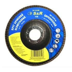 Круг пелюстковий S&R 138125006 P60 125 мм