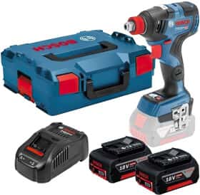 Гайкокрут акумуляторний Bosch GDX 18V-200 C (2 акумулятори + ЗП + чохол)