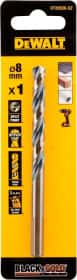 Свердло DeWALT спіральне по металу Black&Gold DT20526 8 мм