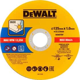 Круг отрезной DeWALT Fastcut DT20598 125 мм