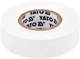 Изолента Yato YT-81656 белый ПВХ 19 мм x 20 м