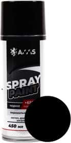 Аерозольна фарба Axxis Spray Paint чорна RAL 9005/9011 термостійка 450 мл