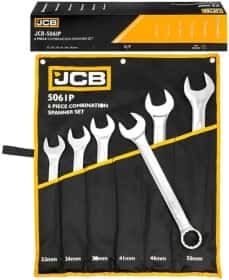 Набір ключів ріжково-накидних JCB JCB-5061P 33-50 мм 6 шт