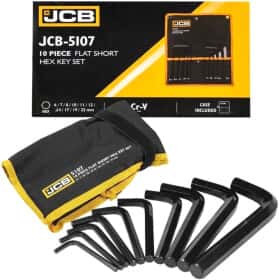 Набір ключів шестигранних JCB JCB-5107 6-22 мм 10 шт