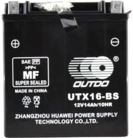 Акумулятор Outdo 6 CT-14-L Super MF Sealed UTX16-BS