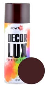 Аерозольна фарба Nowax Decor Lux чорно-червона RAL 3007 450 мл