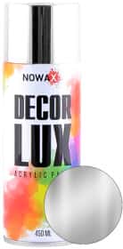 Аерозольна фарба Nowax Decor Lux хром 450 мл