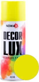 Аерозольна фарба Nowax Decor Lux жовта 450 мл