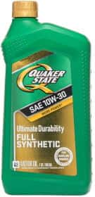 Моторное масло QUAKER STATE Ultimate Durability Full Synthetic 10W-30 синтетическое