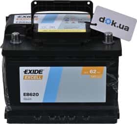 Аккумулятор Exide 6 CT-62-R Excell EB620