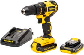 Шуруповерт Stanley аккумуляторный SBD20D2K (2 аккумулятора + ЗУ + чехол)