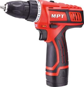 Шуруповерт MPT аккумуляторный MCDT1226 (2 аккумулятора + ЗУ + чехол)