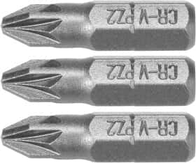 Набір бит STHOR 65471 3 шт.