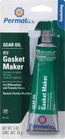 Формувач прокладок Permatex Gear Oil RTV сірий Формувач прокладок Permatex Gear Oil RTV сірий