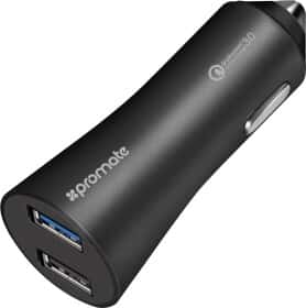 USB зарядка в авто Promate Robust-QC3 ROBUSTQC3BLACK