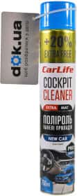 Полироль для салона Carlife Cockpit Cleaner Extra Mat новая машина 750 мл