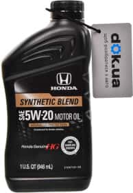 Моторное масло Honda Genuine Synthetic Blend 5W-20 полусинтетическое