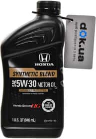 Моторное масло Honda Genuine Synthetic Blend 5W-30 полусинтетическое