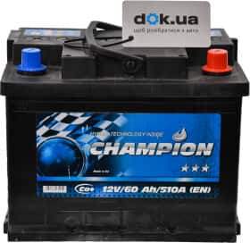 Акумулятор Champion 6 CT-60-R Black CHB600