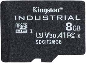 Карта памяти Kingston Industrial2 microSDHC 8 ГБ Карта памяти Kingston Industrial2 microSDHC 8 ГБ