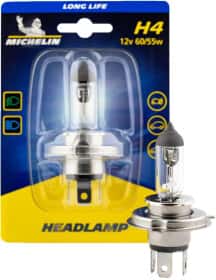Автолампа Michelin Long Life H4 P43t 55 W 60 W прозора W32248