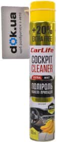 Полироль для салона Carlife Cockpit Cleaner Extra Mat банан 750 мл