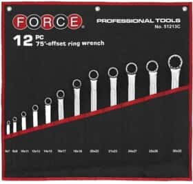 Набір ключів накидних Force 51213C 6-32 мм 12 шт