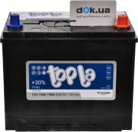 Акумулятор Topla 6 CT-75-R Top JIS 118875