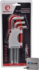 Набор ключей шестигранных Intertool ht1813 1,5-10 мм 9 шт