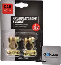 Клеми АКБ Euro Type 1 Carface DOCFCP07503