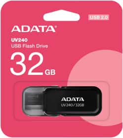 Флешка Adata UV240 Black 32 ГБ