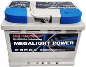 Тяговый аккумулятор Megalight ML 122 P MEGALIGHT65 65 Ач 12 В Тяговый аккумулятор Megalight ML 122 P MEGALIGHT65 65 Ач 12 В