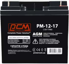 Акумулятор для ДБЖ Powercom PM-12-17 10700285 17 Аг 12 В