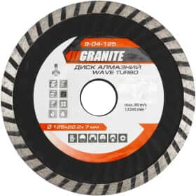 Круг відрізний Granite 9-04-125 125 мм