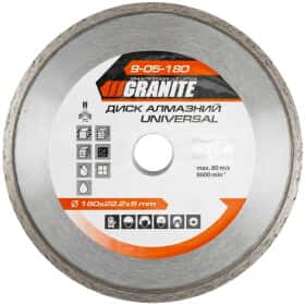 Круг отрезной Granite 9-05-180 180 мм