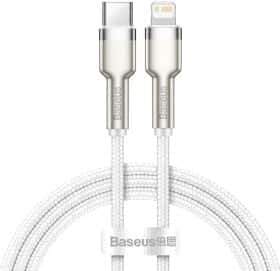 Кабель Baseus Cafule Metal CATLJK-B02 Apple Lightning - USB type-C 2 м