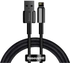 Кабель Baseus Tungsten Gold CALWJ-01 USB - Apple Lightning 1 м