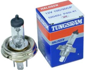 Автолампа Tungsram H4 P45t-41 100 W прозора 52040U