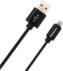 Кабель Reddax Fabric Series RDX-310-BK USB - Apple Lightning 2 м Кабель Reddax Fabric Series RDX-310-BK USB - Apple Lightning 2 м