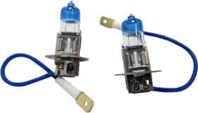 Автолампа Philips RacingVision H3 PK22s 55 W прозоро-блакитна 12336RVS2