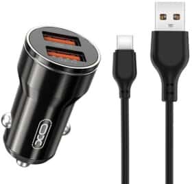 USB зарядка в авто XoKo Smart Metal XO-CC48C-BK