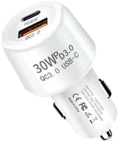 USB зарядка в авто XoKo CQC-220-WH