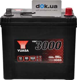 Аккумулятор Yuasa 6 CT-60-R YBX 3000 YBX3005