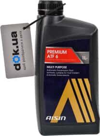 Трансмиссионное масло Aisin Premium ATF 6 синтетическое