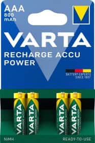 Акумуляторна батарейка Varta Recharge Accu 56703101404 800 mAh 4 шт