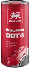 Тормозная жидкость Wolver Brake Fluid DOT 4 ABS Тормозная жидкость Wolver Brake Fluid DOT 4 ABS