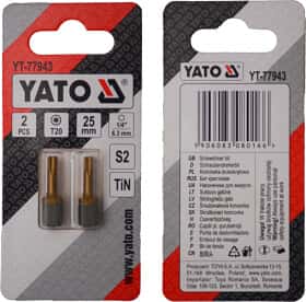 Набір бит Yato YT-77943 2 шт.