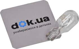 Автолампа Citroen / Peugeot W16W 16 W прозрачная 6216e0